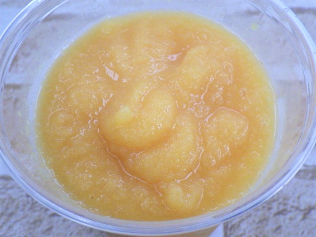 コストコのバレンシアオレンジスムージーの表面