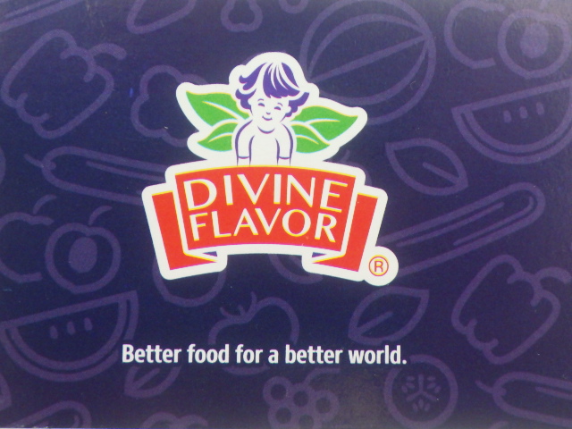 コストコのキャンディードリームグレープの製造会社「DIVINE FLAVOR」のロゴ