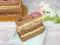 コストコの4種のチョコレートケーキの1カット
