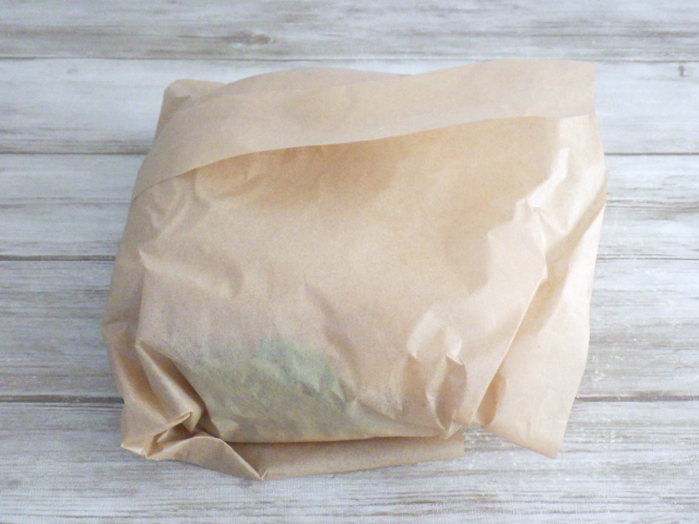コストコのガーデンピタサンドウィッチの包み紙